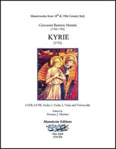 Kyrie Study Scores sheet music cover
